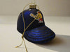 '24 Baseball Cap Smiley Glass Ornament