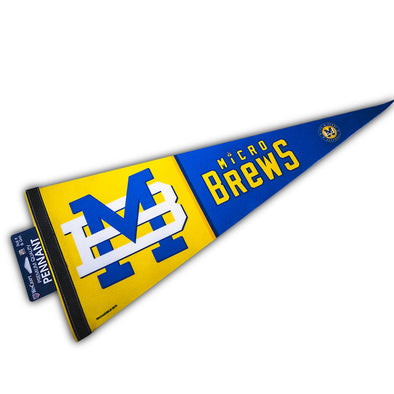 Carolina Mudcats Micro Brews Pennant