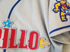 Amarillo Sod Poodles ADULT Grey Iron-On Patch Replica Road Jersey