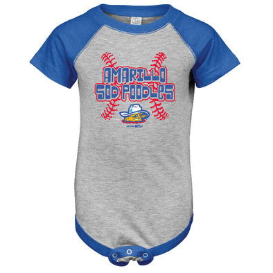 Amarillo Sod Poodles Royal Infant Longo Bodysuit Onesie