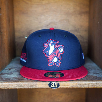 Rome Emperors New Era 59FIFTY Navy Scarlet Fitted