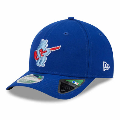 Chicago Cubs Blues Rock Bear New Era 9FORTY M Crown Adjustable Cap