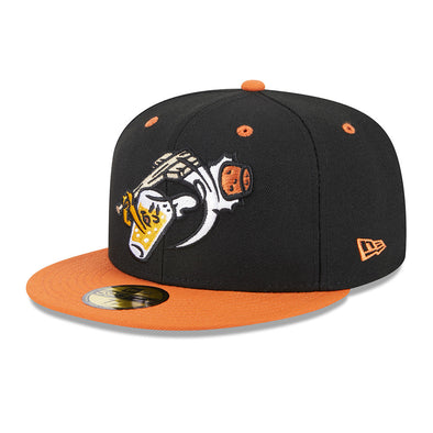 Beer City Bung Hammers New Era 2023 Black/Rust Fitted 59FIFTY Cap