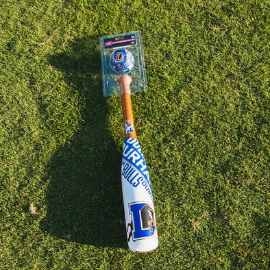 Durham Bulls Rawlings Bat Ball Combo Set