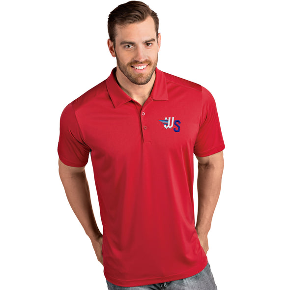 Wichita Wind Surge Adult Red Tribute Polo