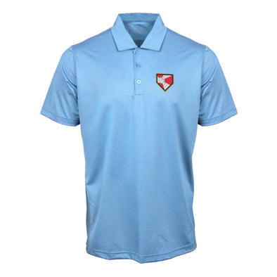 Wichita Wind Surge Adult Columbia Blue Balance Polo