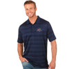 BRP New!   Navy Blue Tone on Tone Stripe Polo w/BRP Primary logo