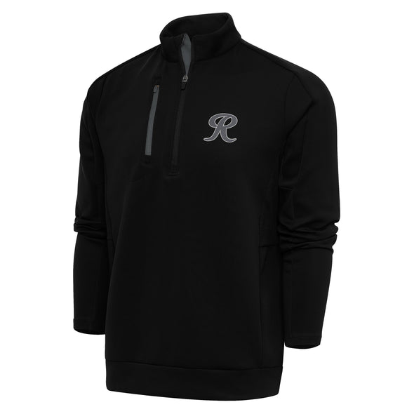 Tacoma Rainiers Antigua Black Generation 1/2 Zip