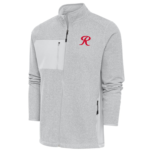 Tacoma Rainiers Antigua Gray Course Jacket