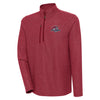 BRP NEW!  CARDINAL RED MID-WEIGHT 1/4 ZIP PULLOVER