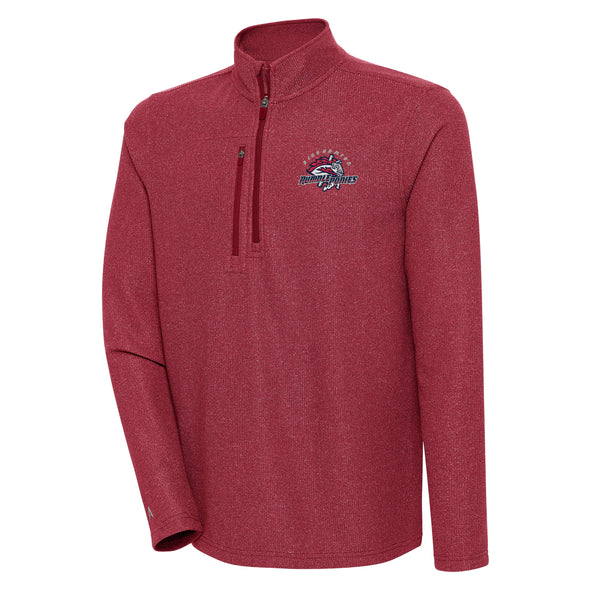 BRP NEW!  CARDINAL RED MID-WEIGHT 1/4 ZIP PULLOVER