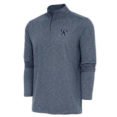 Tacoma Rainiers Antigua Navy Heather Hunk 1/4 Zip