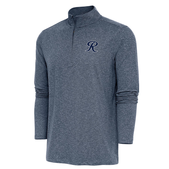 Tacoma Rainiers Antigua Navy Heather Hunk 1/4 Zip