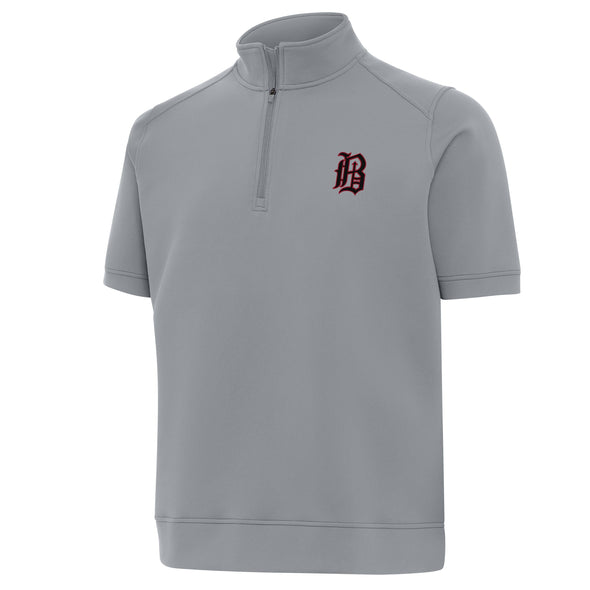 Antigua Trophy Short Sleeve Quarter Zip Pullover