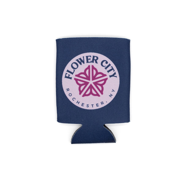 Rochester Red WIngs Flower City 12oz Koozie