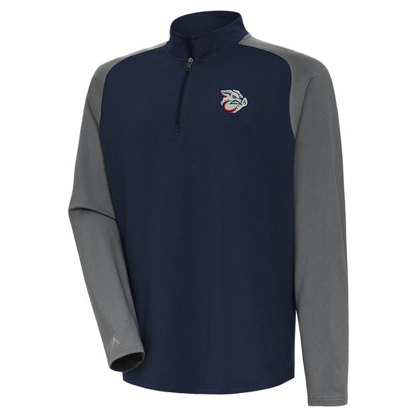 Lehigh Valley IronPigs  Navy/Carbon  1/4 Zip