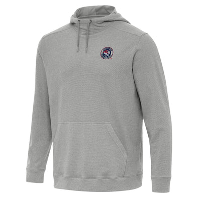 BRP NEW!  GRAY HEATHER FLEECE "CLOUD" HOODIE w/BRP