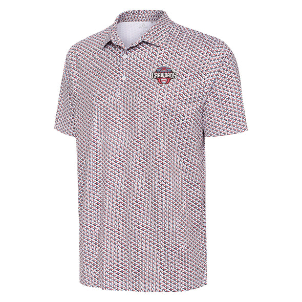 Hickory Crawdads Antigua Star Men's Polo