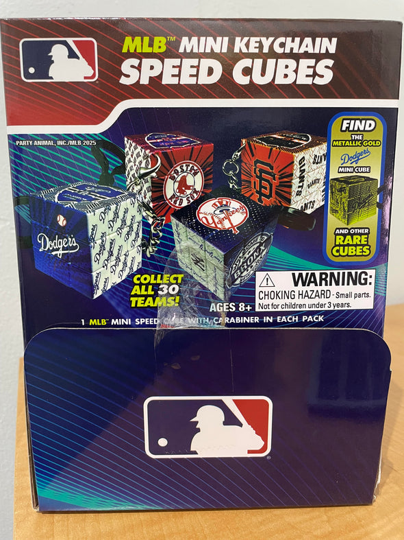 Party Animal MLB 2025 Mini Keychain Speed Cube