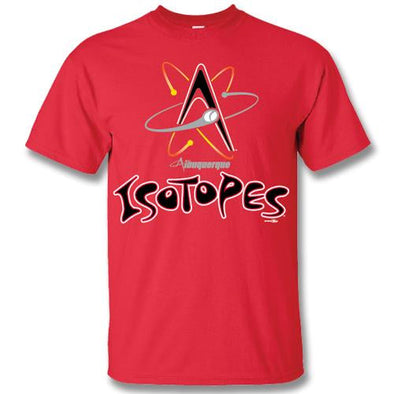 Albuquerque Isotopes Tee-Primary Red