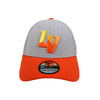 Las Vegas Aviators New Era ALT1 LV Gray/Orange 39THIRTY Stretch Fit Hat