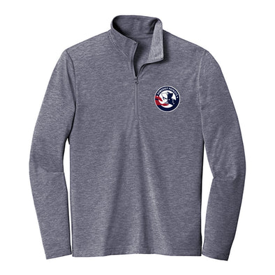 Somerset Patriots Men's Medallion Quarter Zip