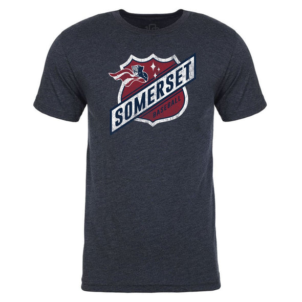 Somerset Patriots Men's Highway Navy Tee