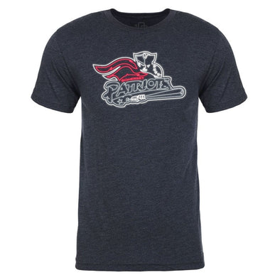 Somerset Patriots Somerset Patriots Men's Primary Navy Neon Tee