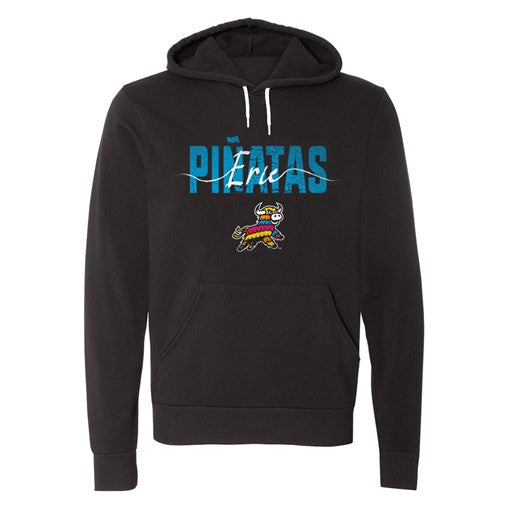 Erie SeaWolves 108 Piñatas Script Sponge Hoodie