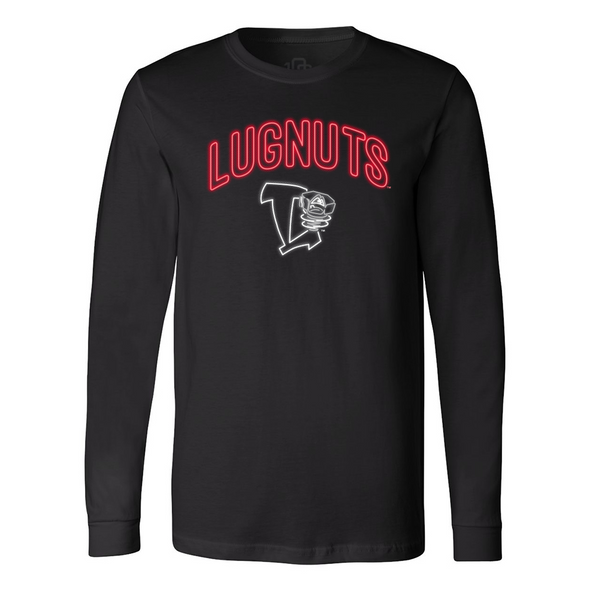 Lansing Lugnuts Neon Long Sleeve T-shirt