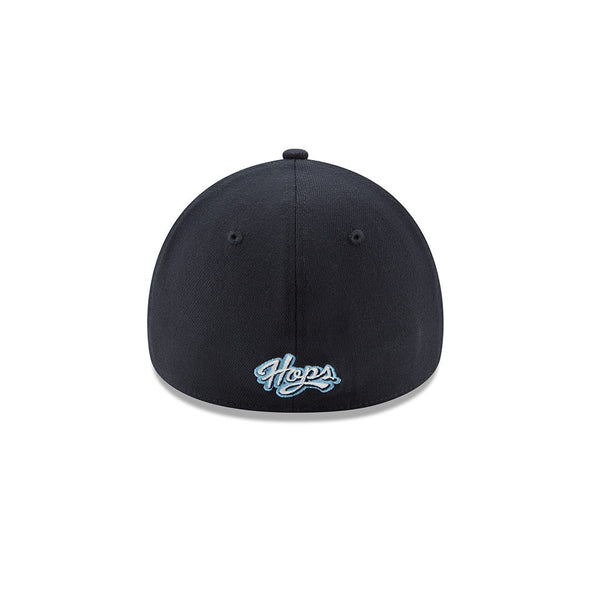 New Era 39THIRTY Team Classic Stretch Fit Cap - Navy, Hillsboro Hops