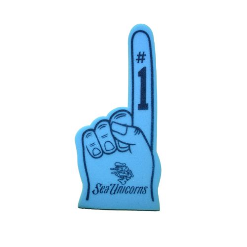 Norwich Sea Unicorns Light Blue Foam Finger