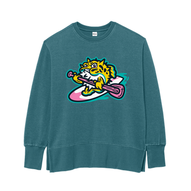 Jersey Shore BlueClaws TNC Locals Ladies Teal Crew