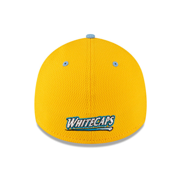 West Michigan Whitecaps New Era BP Throwback Stretch-Fit 39THIRTY Cap