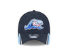 West Michigan Whitecaps New Era Jr. Linear Navy Stretch-Fit 39THIRTY Cap