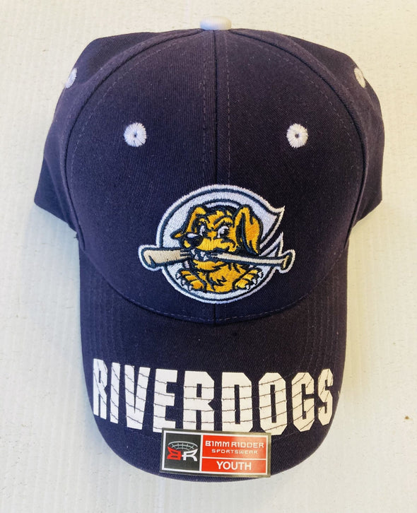 Charleston RiverDogs Youth Navy Cotton Twill Cap