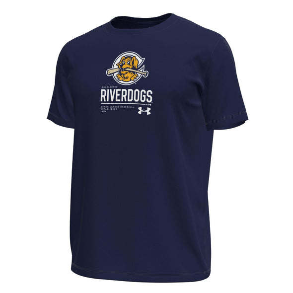 Charleston RiverDogs UA Navy Tech Tee