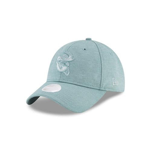 Jacksonville Jumbo Shrimp New Era Ladies Seafoam Green Shadow Twist 9Twenty