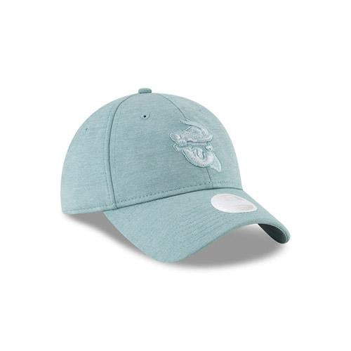 Jacksonville Jumbo Shrimp New Era Ladies Seafoam Green Shadow Twist 9Twenty