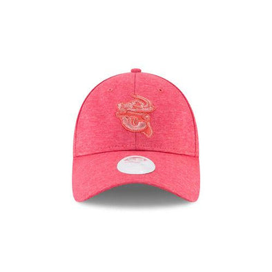 Jacksonville Jumbo Shrimp New Era Ladies Coral Shadow Twist 9Twenty