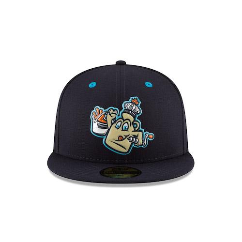 Vermont Lake Monsters Maple Kings On-Field Cap Liquid Chrome