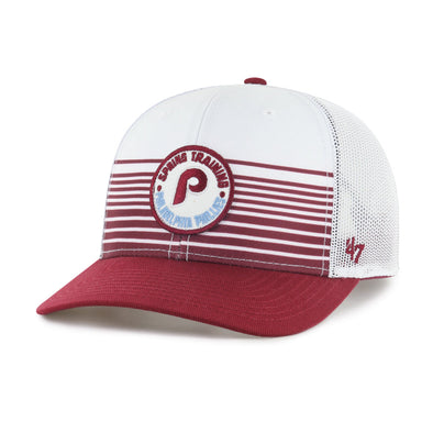 Philadelphia Phillies 47 Brand Sunset Stripe Trucker Cap