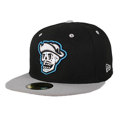 Kids' Las Vegas Reyes de Plata New Era On-Field Home 59FIFTY Black/Gray Fitted Hat