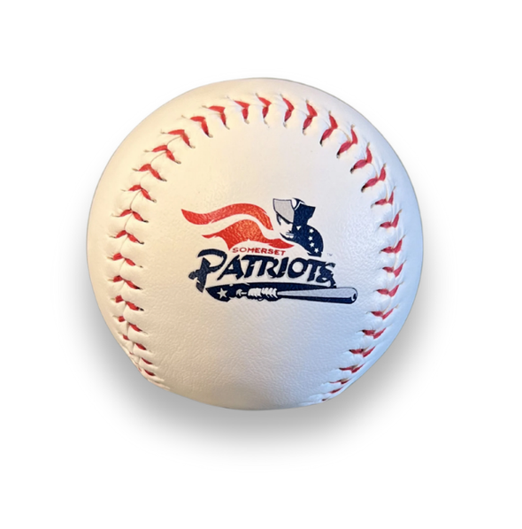 Somerset Patriots Co-Branded Logo Baseball