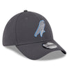Myrtle Beach Pelicans New Era Graphite Alternate Logo 39Thirty Stretch Fit Cap