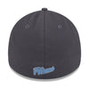 Myrtle Beach Pelicans New Era Graphite Alternate Logo 39Thirty Stretch Fit Cap