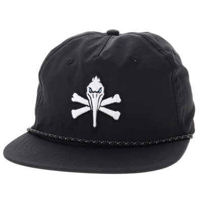 Myrtle Beach Pelicans Legacy Headwear Black Pirate Chill Adjustable Cap