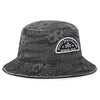 Myrtle Beach Pelicans 47 Brand Black Fiji Pirate Logo Bucket Hat