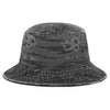 Myrtle Beach Pelicans 47 Brand Black Fiji Pirate Logo Bucket Hat