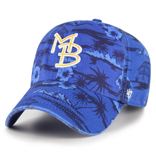 Myrtle Beach Pelicans 47 Brand Royal Game Fiji Clean Up Cap